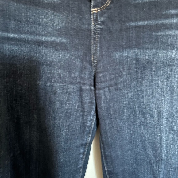 PAIGE Dark Blue Manhattan Boot Cut Women's Jeans - Picture 3 of 6